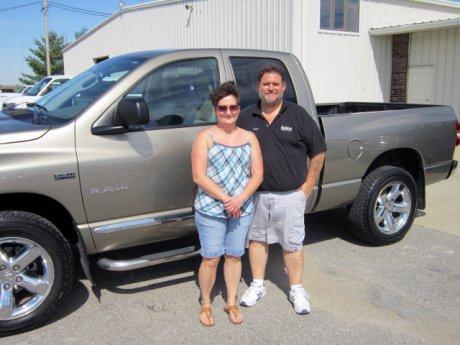  Kimberly M. and her 2008 Ram 1500.